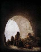 Francisco de goya y Lucientes A Prison Scene oil painting picture wholesale